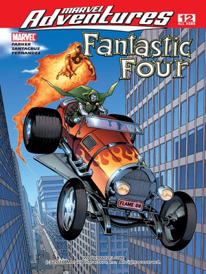 cover image of Marvel Adventures Fantastic Four, Issue 12